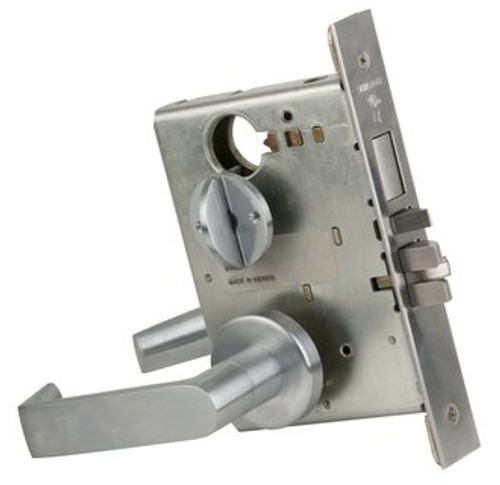 Schlage L9440-630 Satin Stainless Steel Mortise Privacy with Deadbolt with Your Choice of Handle and Rose