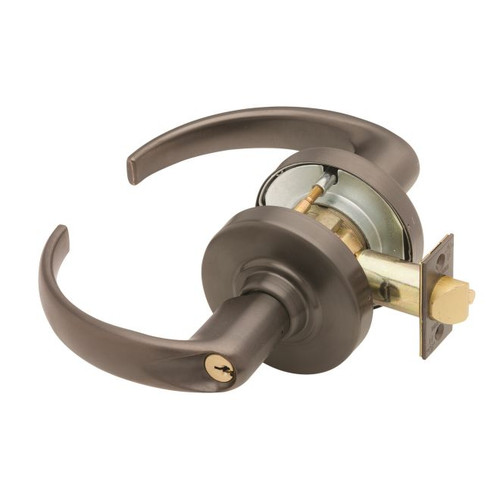 Schlage ND80PDEU-SPA-643E Aged Bronze Electrically Unlocked Sparta Lever