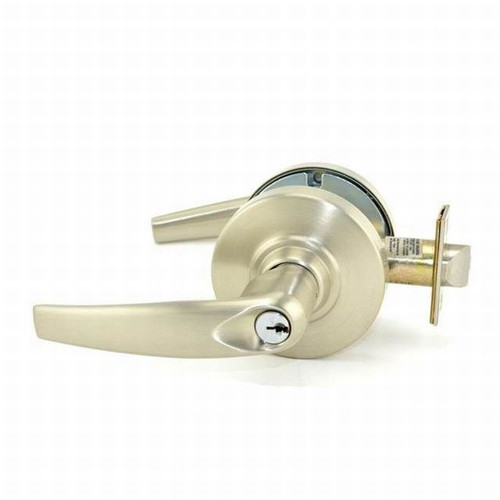 Schlage ND94PD-ATH-619 Satin Nickel Vandlgard Classroom Lock Athens Lever