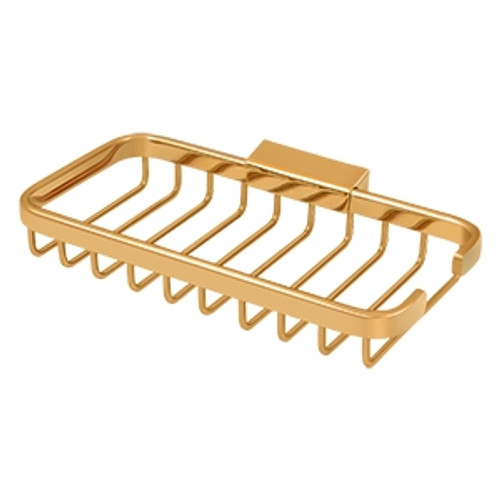 Deltana WBR8040CR003 Lifetime Polished Brass 8" Rect. Wire Basket