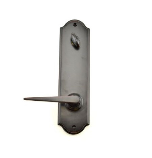 Weslock 66042-1 Oil Rubbed Bronze Mansion/Philbrook Single Cylinder Interconnected Handleset Urbana Lever (Interior Side Only)
