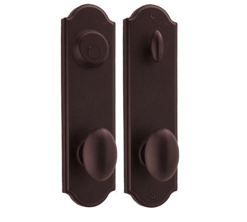 Weslock R7645M1M10020 Right Hand Durham Tramore Dummy Handle Oil Rubbed Bronze Finish