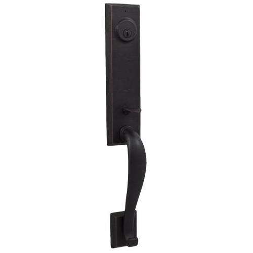 Weslock 7935-1 Oil Rubbed Bronze Greystone Dummy Handleset (Exterior Side Only)