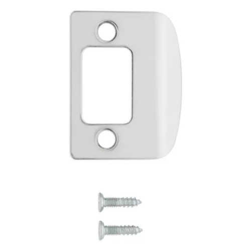 Kwikset 84638-26 Square Corner Deadbolt Full Lip Strike Bright Chrome Finish