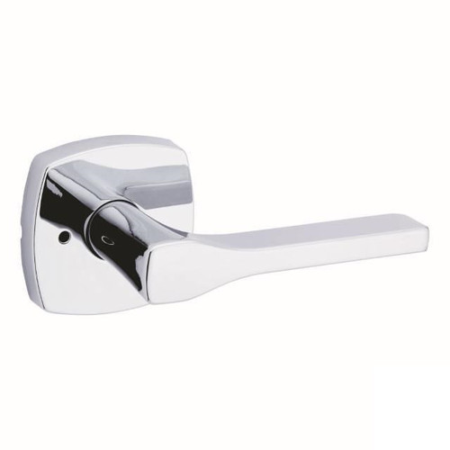 Kwikset 730TPLMDT-26 Bright Chrome Tripoli Privacy Lever with Midtown Rose