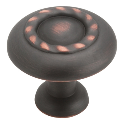 Amerock BP1585-2-ORB Oil Rubbed Bronze 1-3/4" Inspirations Knob