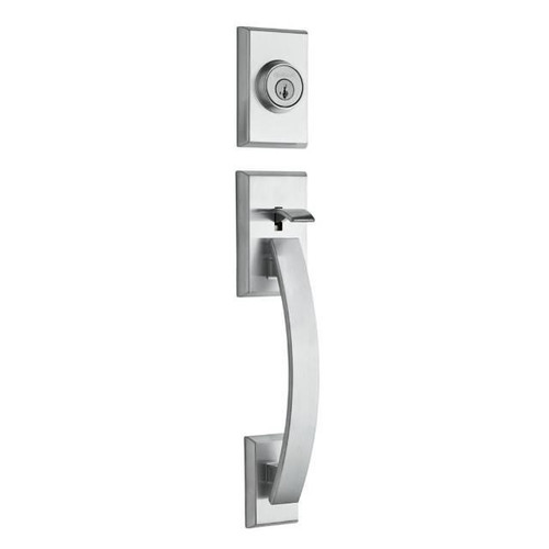 Kwikset 800TVHLIP-26D Satin Chrome Tavaris Single Cylinder Handleset (Exterior Side Only)