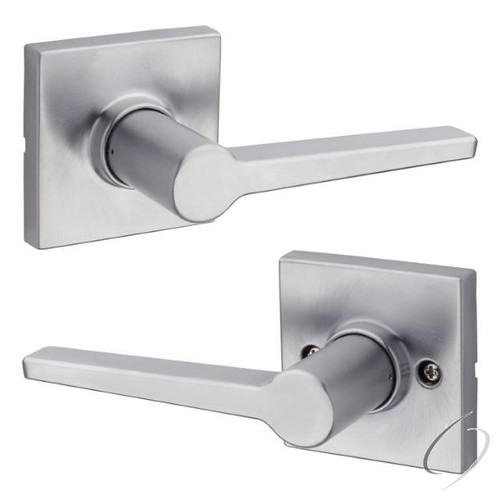 Safelock SL1000DALSQT-26D Daylon Lever with Square Rose Passage Lock Satin Chrome Finish