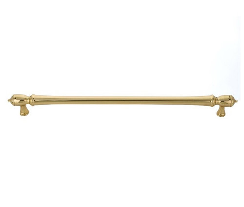 Emtek 86344US3NL Unlacquered Brass 18" Brass Spindle Appliance Pull