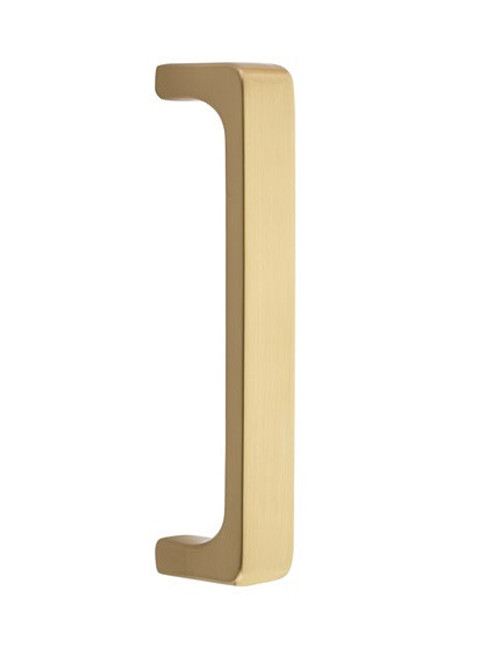 Emtek 86184US3NL Unlacquered Brass Baden 8" C-to-C Door Pull