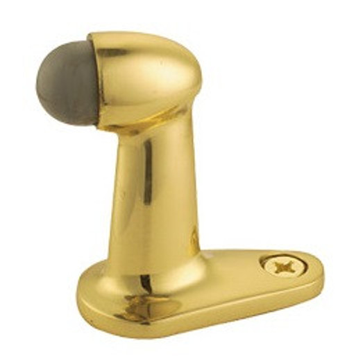 Emtek 2253US3NL Unlacquered Brass Goose Style Door Stop