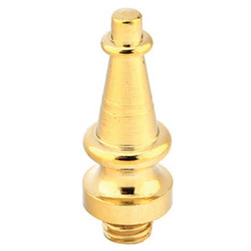 Emtek 97213US3NL Unlacquered Brass 3-1/2" Residential Duty Steeple Tip Set (4 per set)