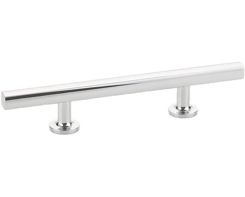 Emtek 86682US26 Freestone Extended 3-1/2" Center to Center Cabinet Pull Bright Chrome Finish