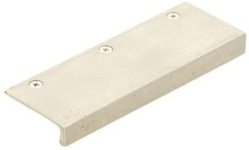 Emtek 86665TWB Rustic Modern 4-1/2" Center to Center Edge Cabinet Pull Tumbled White Bronze Finish