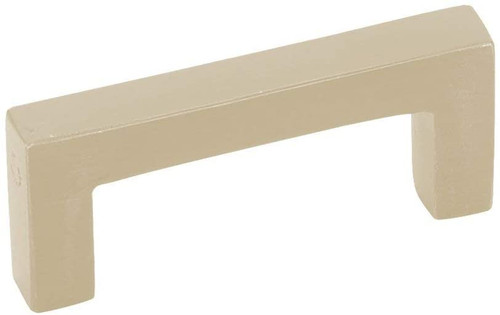 Emtek 86667TWB Rustic Modern Rectangular 3-1/2" Center to Center Cabinet Pull Tumbled White Bronze Finish