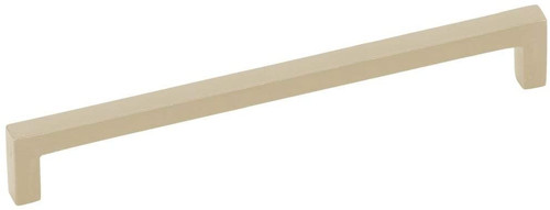 Emtek 86671TWB Rustic Modern Rectangular 8" Center to Center Cabinet Pull Tumbled White Bronze Finish