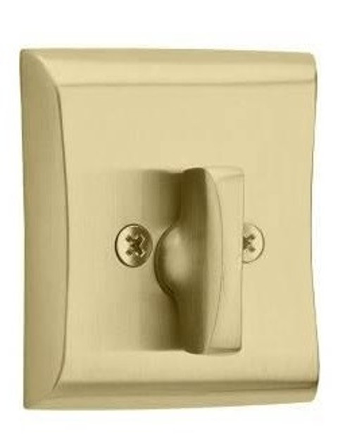 Emtek 8575US3NL Unlacquered Brass Neos Style Single Sided Deadbolt