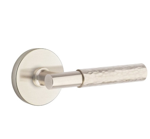 Emtek XXXX-TAHA-US15-PHD Satin Nickel T-Bar Pair Half Dummy Privacy Lever with Your Choice of Rosette