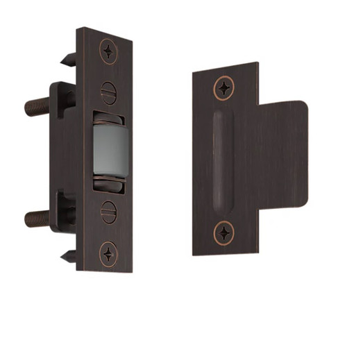 Baldwin 0432.112 Venetian Bronze Roller Latch w/T Strike