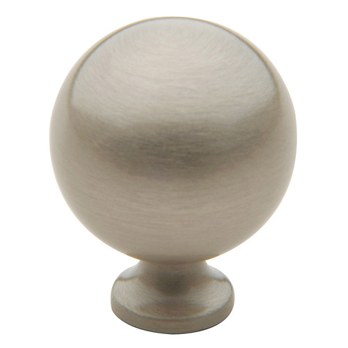 Baldwin 4961150 Satin Nickel 1.25” Spherical Cabinet Knob