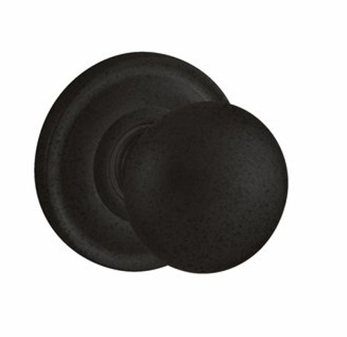 Baldwin 5000.402.priv Distressed Oil Rubbed Bronze Privacy 5000 Solid Brass Knob with Your Choice of Rosette