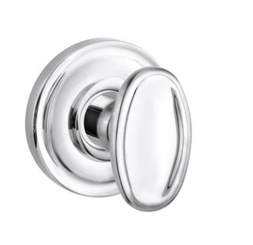 Baldwin 5057.260.pass Polished Chrome Passage 5057 Solid Brass Knob with Your Choice of Rosette