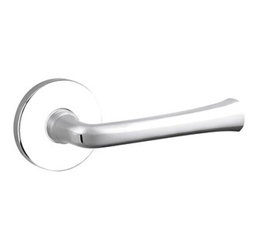 Baldwin 5112.260.idm Polished Chrome Half Dummy 5112 Solid Brass Lever with Your Choice of Rosette