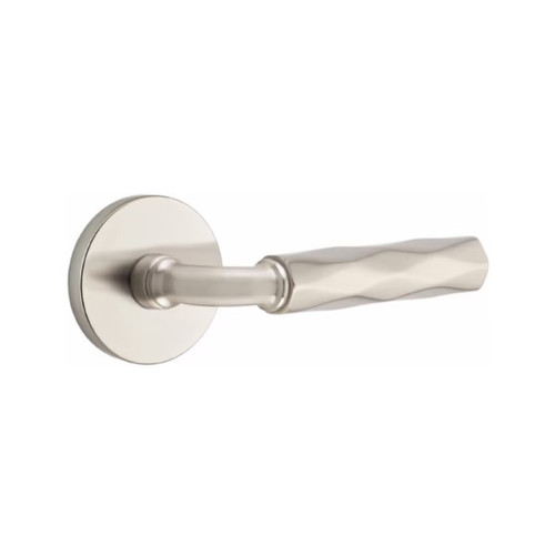 Emtek XXXX-RATR-US15-PASS Satin Nickel R-Bar Tribeca Passage Lever with Your Choice of Rosette