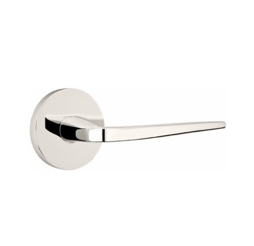 Emtek ATN-US14-PASS Polished Nickel Athena Passage Lever with Your Choice of Rosette