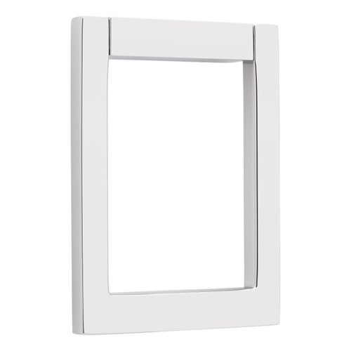 Baldwin 0183260 Contemporary Square Door Knocker Bright Chrome Finish