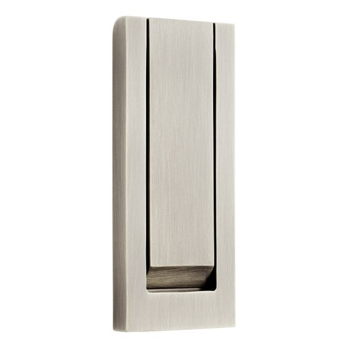 Baldwin 0184056 Modern Door Knocker Lifetime Satin Nickel Finish