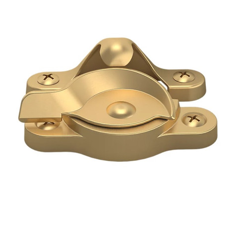 Baldwin 0452.033 Vintage Brass Sash Lock