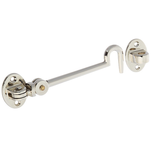 Baldwin 0952.140 Polished Nickel 5.5” Swivel Cabin Door Hook