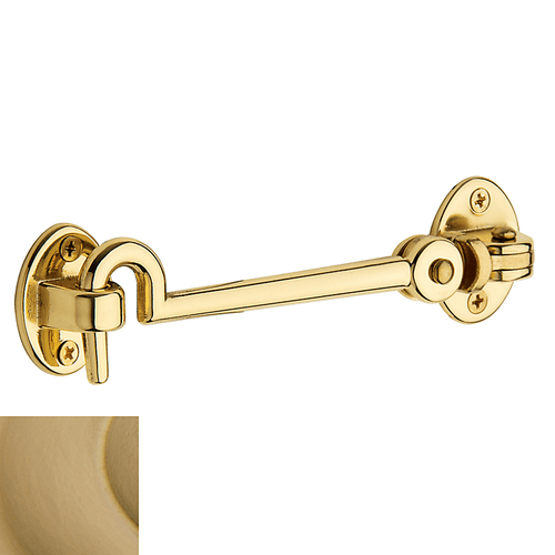 Baldwin 0952.033 Vintage Brass 5.5” Swivel Cabin Door Hook