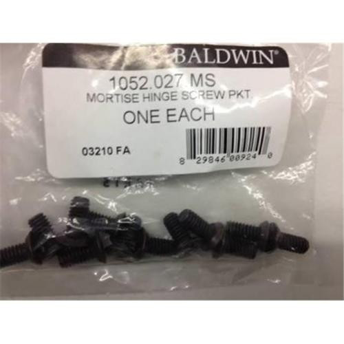 Baldwin 1052.XXX.MS MS #12 Screw Pack (12/PACK)