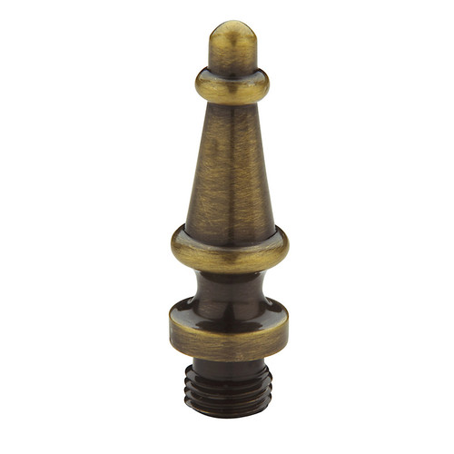 Baldwin 1083.050.I Satin Brass & Black Steeple Finial Tip