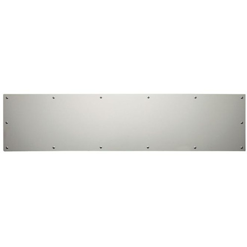 Baldwin 2000.055.0830 Lifetime Polished Nickel 8” x 30” Kick Plate