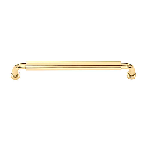 Baldwin 4486.031 Non-Lacquered Brass 6" CTC Hollywood Hills Pull