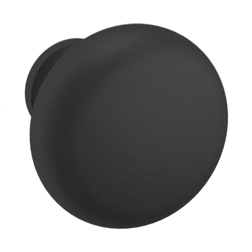 Baldwin 4706190 1-1/4" Ornamental Knob Satin Black Finish