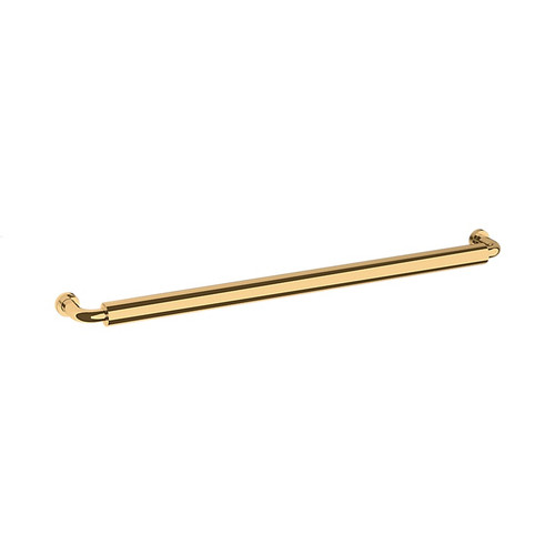 Baldwin 4956031 18" Center to Center Hollywood Hills Appliance Pull Unlacquered Brass Finish