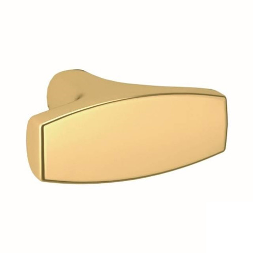 Baldwin 4970031 1-1/2" Palm Springs Cabinet Knob Unlacquered Brass Finish