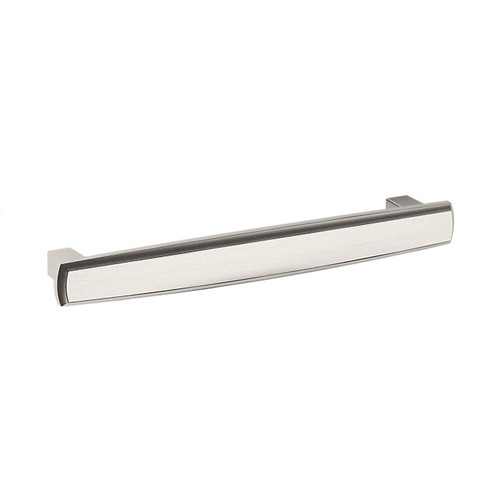 Baldwin 4947150 6" Center to Center Severin A Pull Satin Nickel Finish