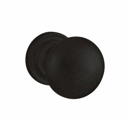 Baldwin 5000.402.priv.s Distressed Oil Rubbed Bronze Privacy 5000 Solid Brass Knob with Your Choice of Small Rosette