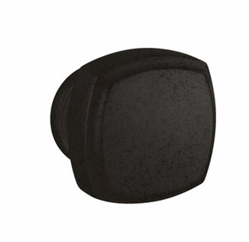 Baldwin 5011.402.FD.s Distressed Oil Rubbed Bronze Full Dummy 5011 Solid Brass Knob with Your Choice of Small Rosette
