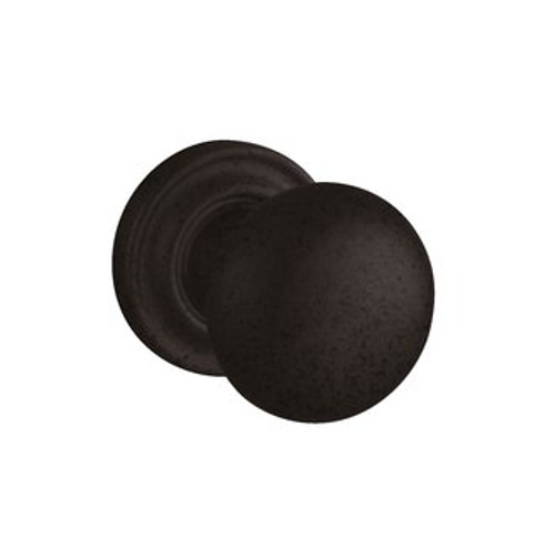 Baldwin 5030.412.pass.s Distressed Venetian Bronze Passage 5030 Solid Brass Knob with Your Choice of Small Rosette