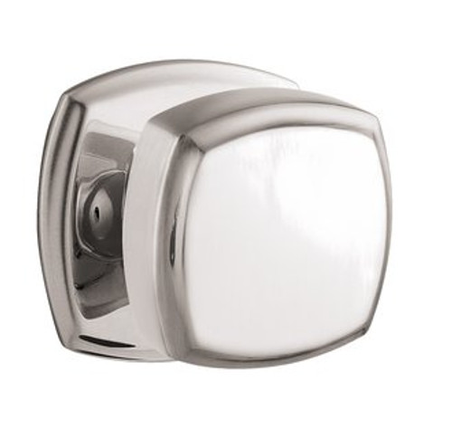 Baldwin 5011.055.pass Lifetime Polished Nickel Passage 5011 Solid Brass Knob with Your Choice of Rosette