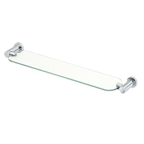 Deltana BBN2015/20-26 Polished Chrome Shampoo Shelf W/Glass