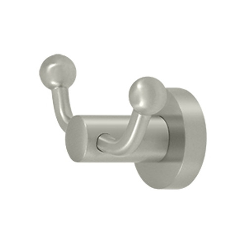 Deltana BBN2010-15 Satin Nickel Double Robe Hook