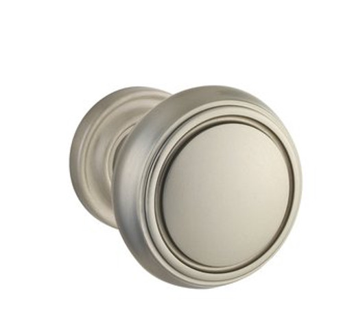 Baldwin 5068.056.priv.s Lifetime Satin Nickel Privacy 5068 Solid Brass Knob with Your Choice of Small Rosette