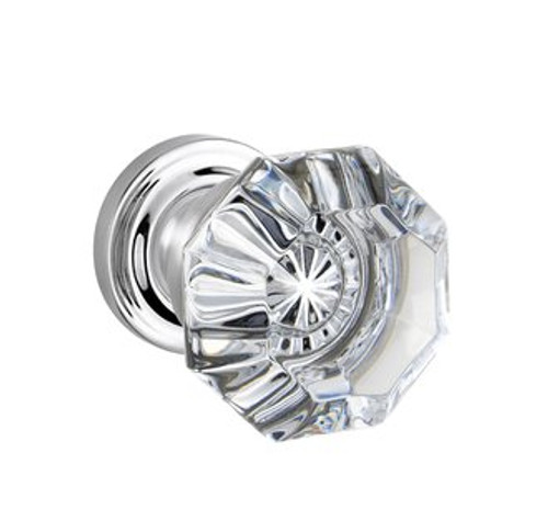 Baldwin 5080.260.pass.s Polished Chrome Passage 5080 Filmore Knob with Your Choice of Small Rosette